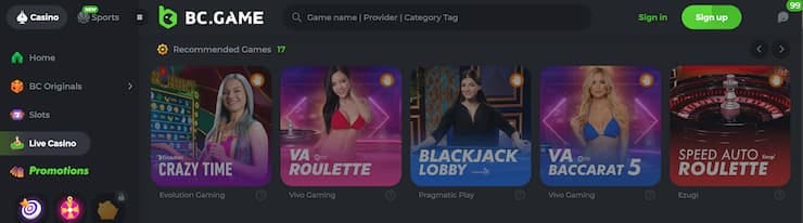 Experience the Thrill at BC.Game Casino in Thailand 12